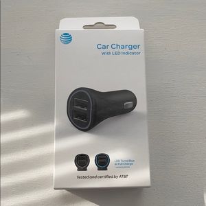 AT&T Car Charger with LED Indicator